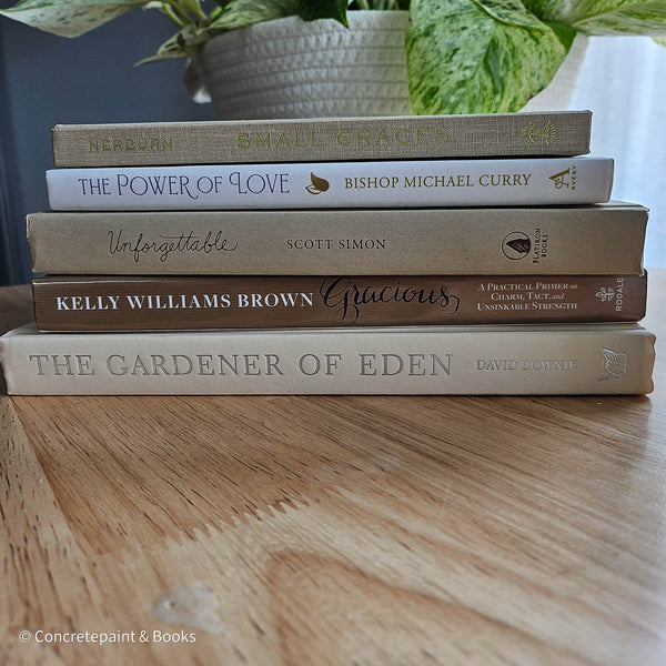 Neutral Book Stack 5