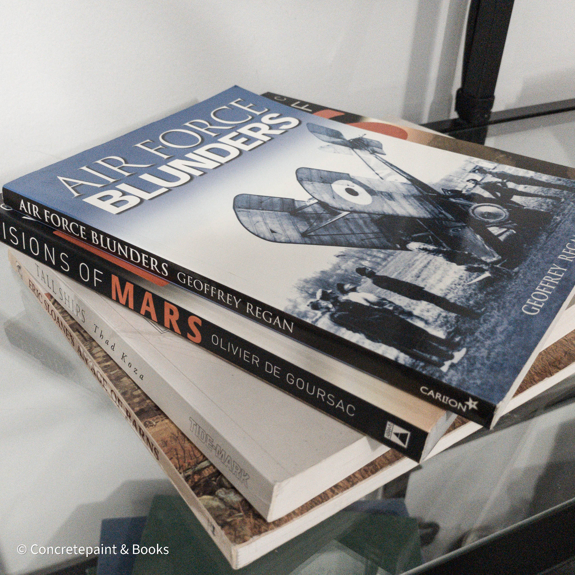 Paperback Coffee Table books 4