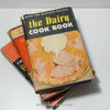 Hardcover vintage cookbook The Dairy Cookbook.