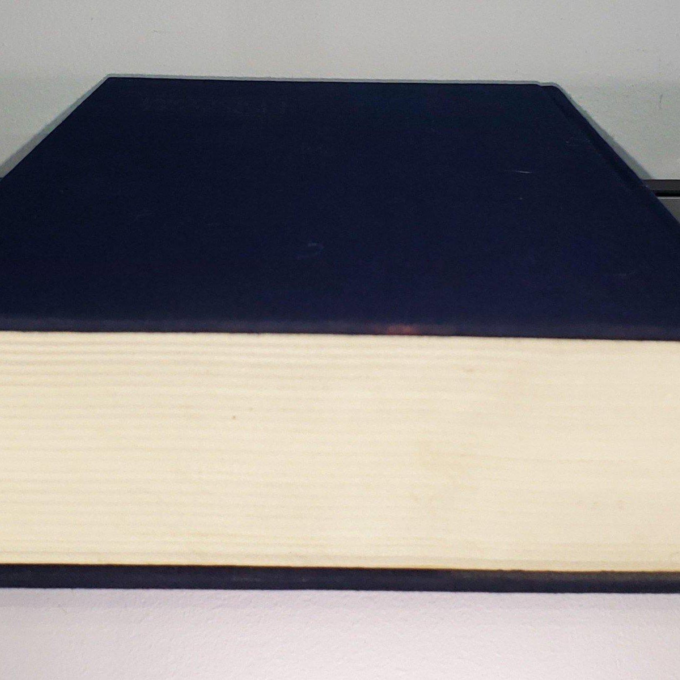 Blue hardcover book. First edition hardcover book Acarus Agenda by Robert Ludlem.