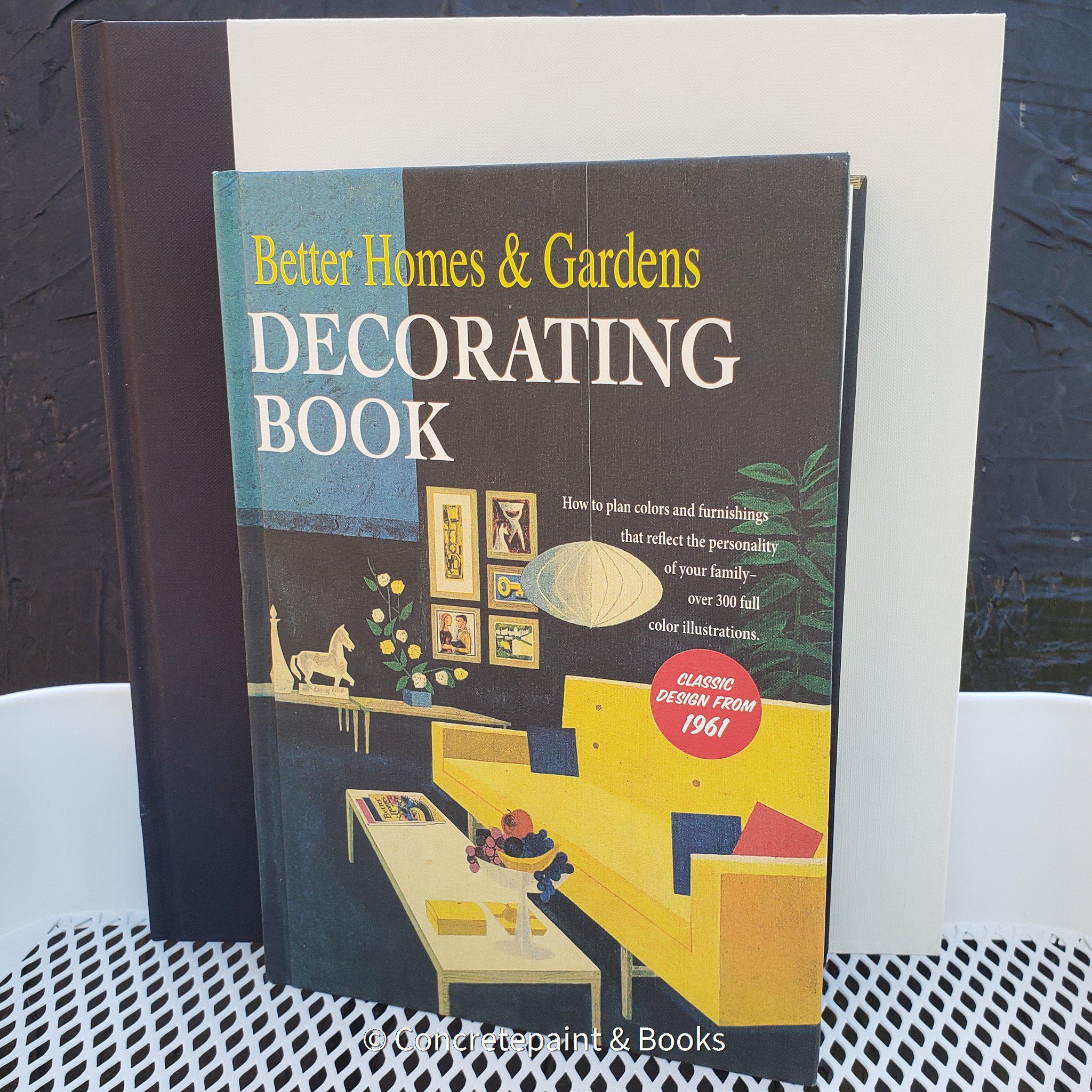 Hardcover Decorating Coffee table book. 