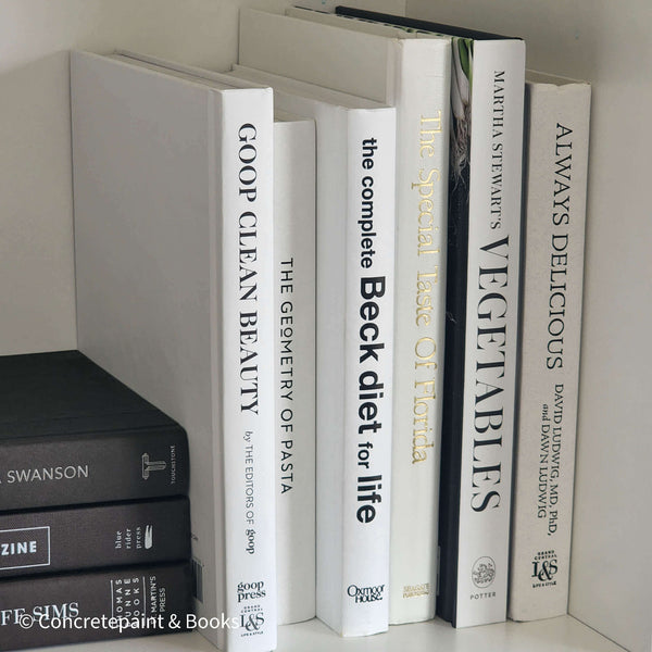 All White Book Display 6