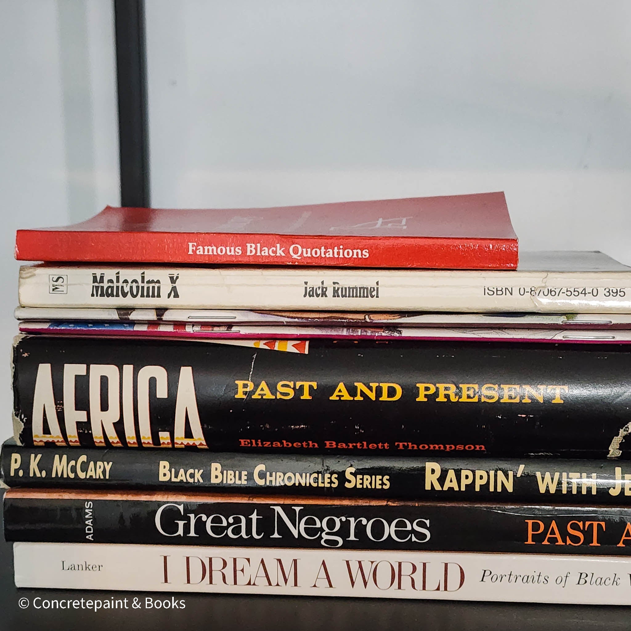 Black History Book Stack 8