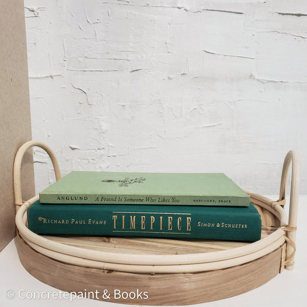 Large Set Decorative Books & Tray 8-Set of Decorative Books and Accents-[stack of real books for decorating]-[set of books with decorative accents]