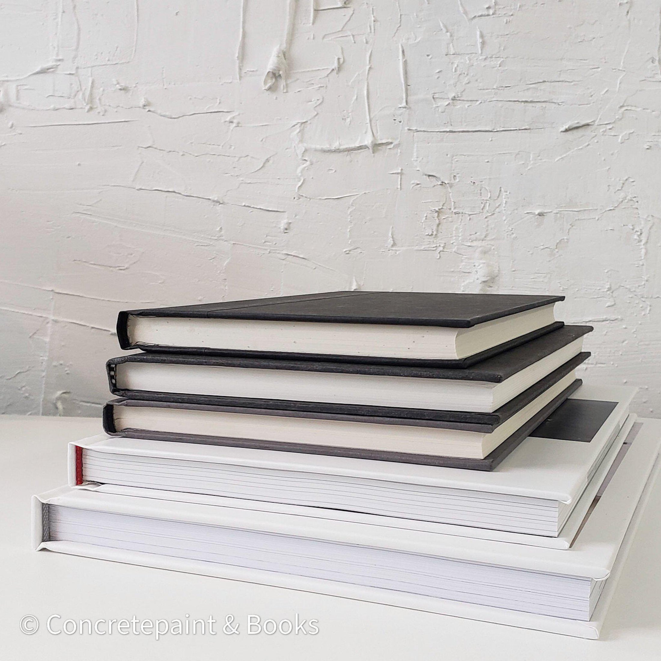 Set of White & Black Decorative Books + Accents-Set of Decorative Books and Accents-[set of coffee table books]-[large books for decorating]-[interactive décor]