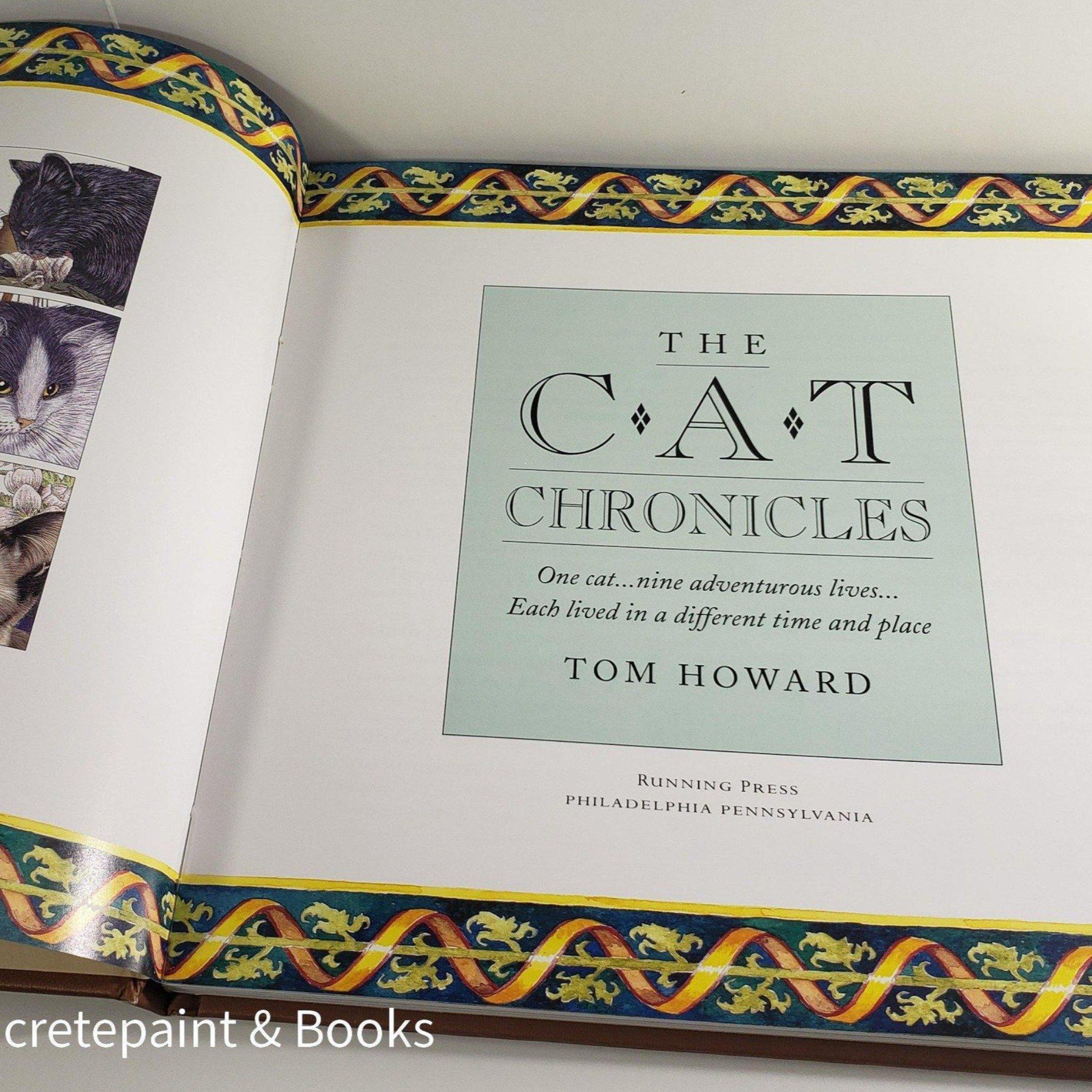 the cat cronicles hardcover book by tom howard